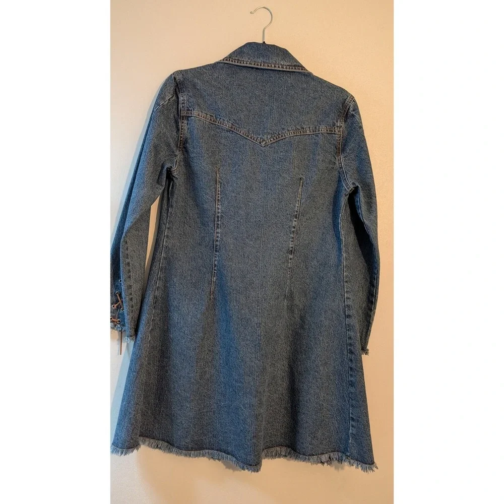 Ethyl longline denim
